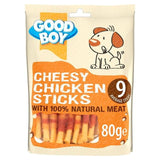 Good Boy Cheesy Chicken Sticks Dog Treats   80g