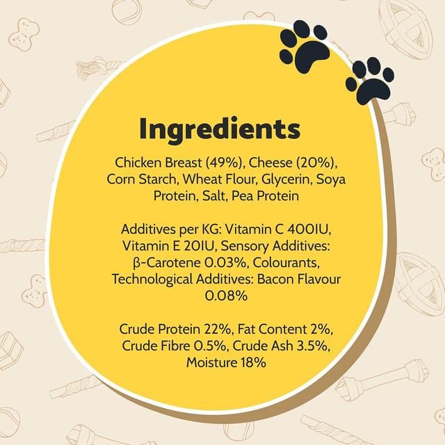 Good Boy Cheesy Chicken Sticks Dog Treats   80g