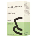 Good &amp;amp; Proper Tea - Loose Leaf Jasmine Pearls Green Tea   50g
