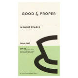 Good &amp;amp; Proper Tea - Loose Leaf Jasmine Pearls Green Tea   50g
