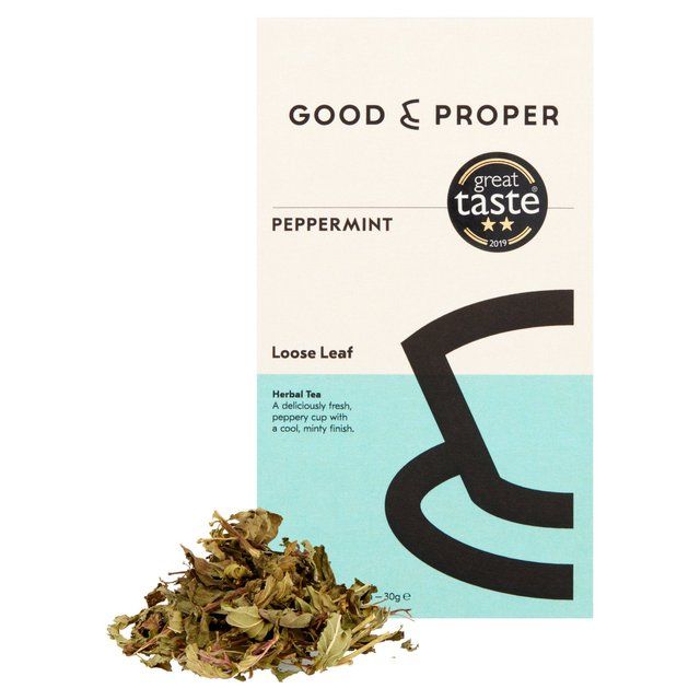 Good &amp;amp; Proper Tea - Loose Leaf Peppermint Tea   30g