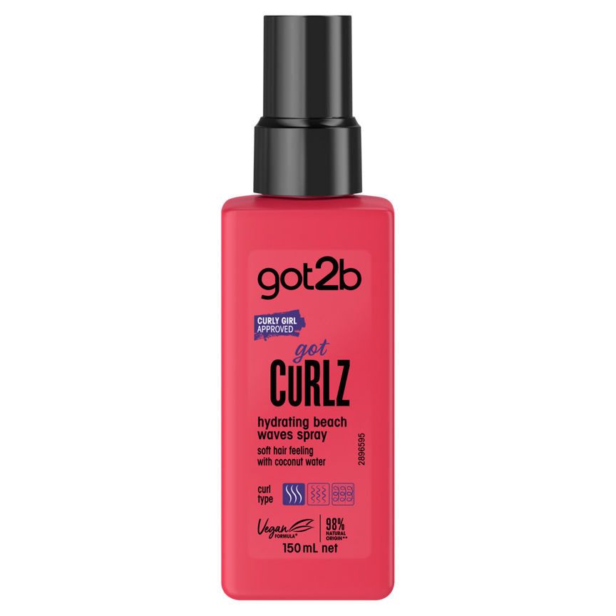 got2b Got Curlz Hydrating Beach Waves Spray 150ml