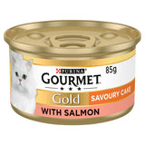 Gourmet Gold Savoury Cake with Salmon 85g