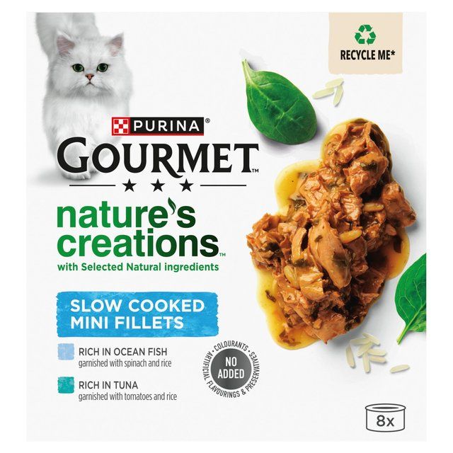 Gourmet Nature's Creations Fish Wet Cat Food d   8 x 85g