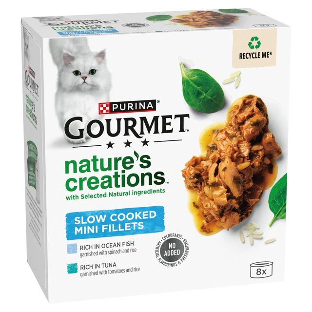 Gourmet Nature's Creations Fish Wet Cat Food d   8 x 85g