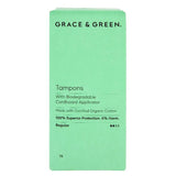 Grace &amp;amp; Green Applicator Tampons  - Regular 16 pack