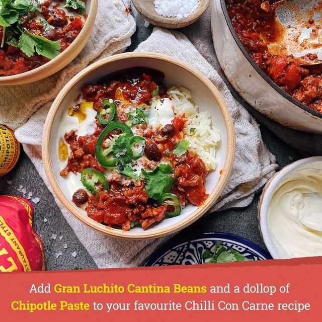 Gran Luchito Cantina Black Beans   430g