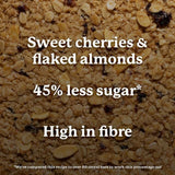 Graze Vegan Cherry Bakewell Snack Bars   4 per pack