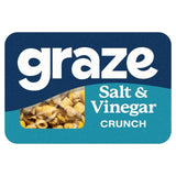 Graze Vegan Salt &amp;amp; Vinegar Crunchy Mixed Snacks   28g