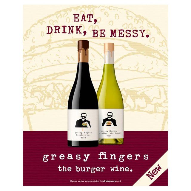 Greasy Fingers Luscious Red   75cl