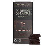 Green &amp;amp; Black's 70% Organic Dark Chocolate Bar   90g