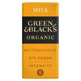 Green &amp;amp; Black's Organic Butterscotch Milk Chocolate Bar   90g