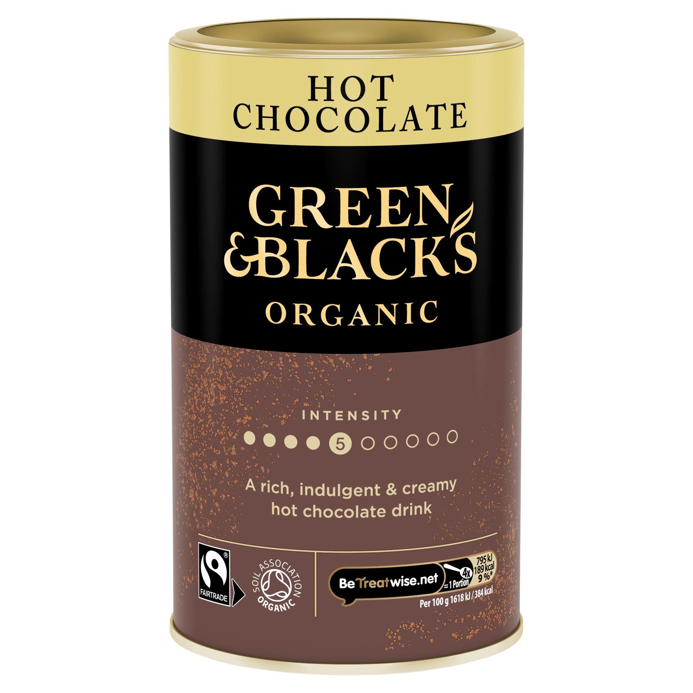 Green &amp;amp; Black's Organic Hot Chocolate 250g