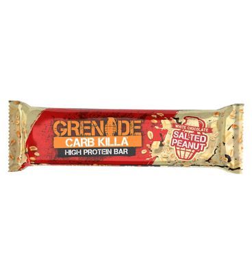 Grenade Carb Killa High Protein Bar White Chocolate Salted Peanut - 60g