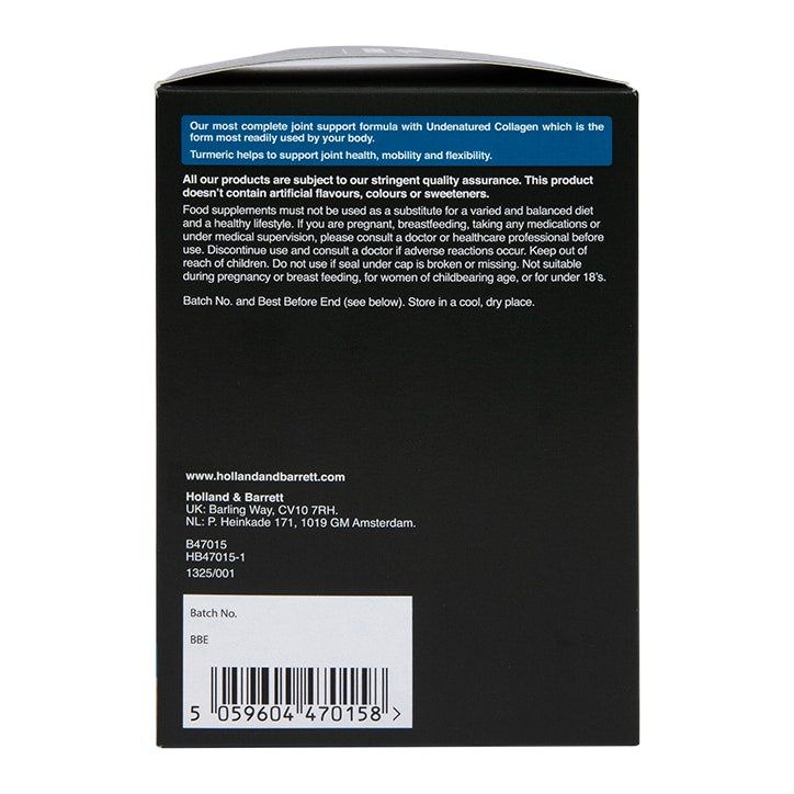 H&amp;amp;B Expert Multi Action Joint Support 1 Month Supply 30 Capsules + 90 Tablets