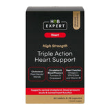 H&amp;amp;B Expert Triple Action Heart Support 60 Capsules &amp;amp; Tablets