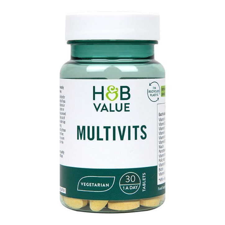 H&amp;amp;B Value Multivitamin 30 Tablets
