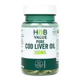 H&amp;amp;B Value Pure Cod Liver Oil 300mg 30 Capsules