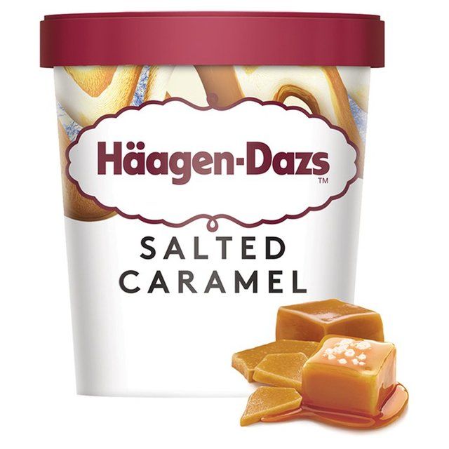Haagen-Dazs Salted Caramel Ice Cream   460ml