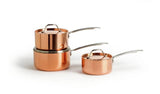 Habitat 3 Piece Copper Triply Pan Set