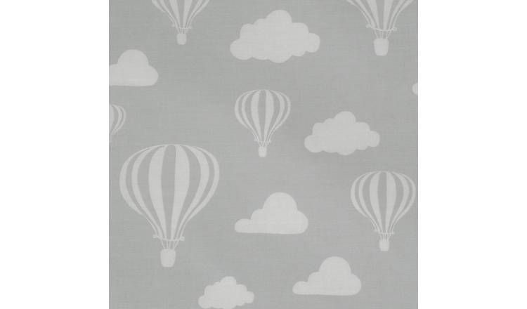 Habitat Balloon &amp;amp; Stars Twin Pack Nursery Fitted Sheet - Cot
