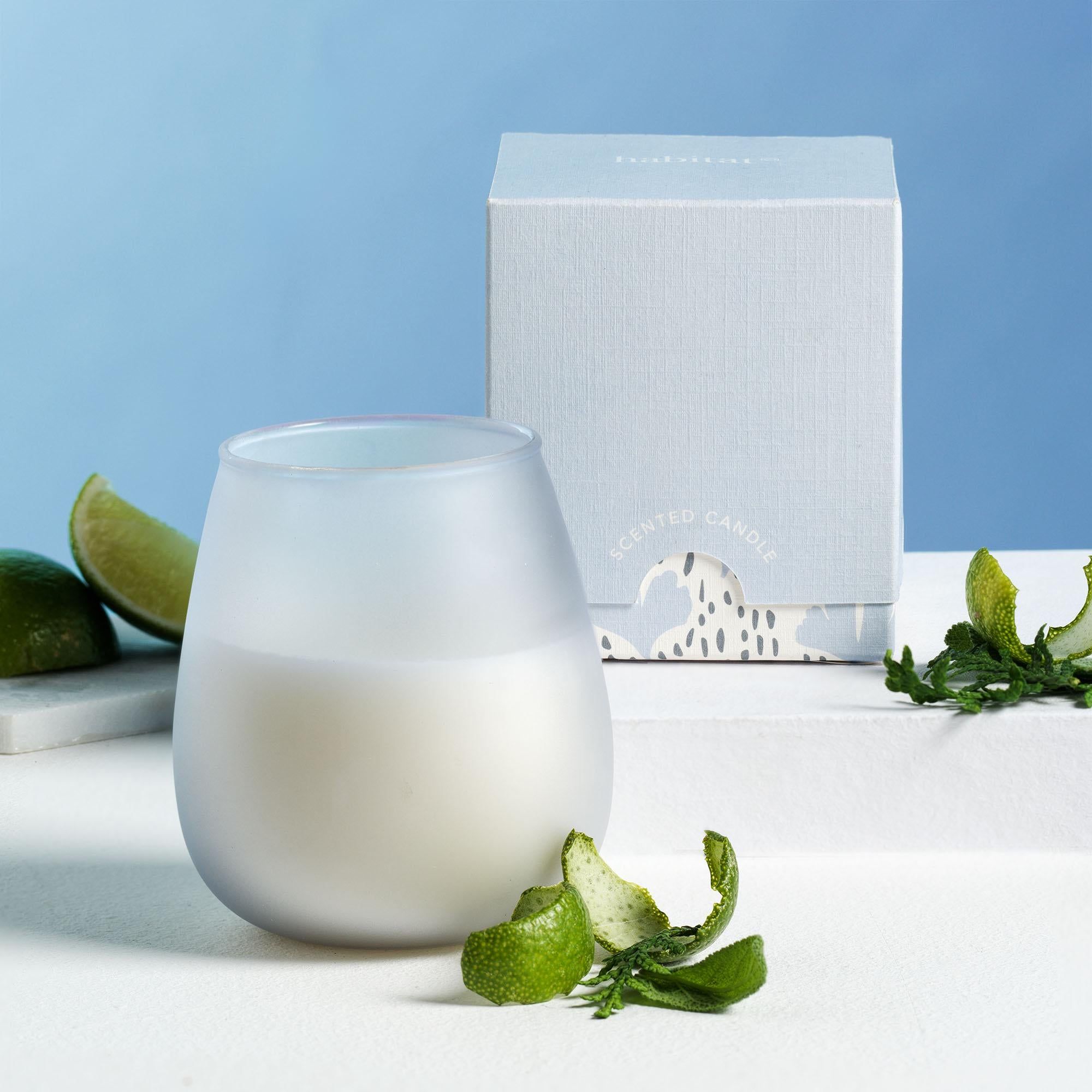 Habitat Cypress, Sage &amp;amp; Bergamot Boxed Candle