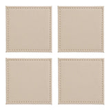 Habitat Faux leather Herringbone Placemats 4pk