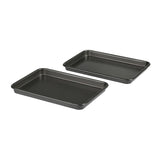 Habitat Medium Gauge Oven Tray &amp;amp; Roaster Set 33cm &amp;amp; 34cm 2pc