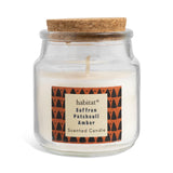 Habitat Saffron, Patchouli &amp;amp; Amber Candle with Cork Lid