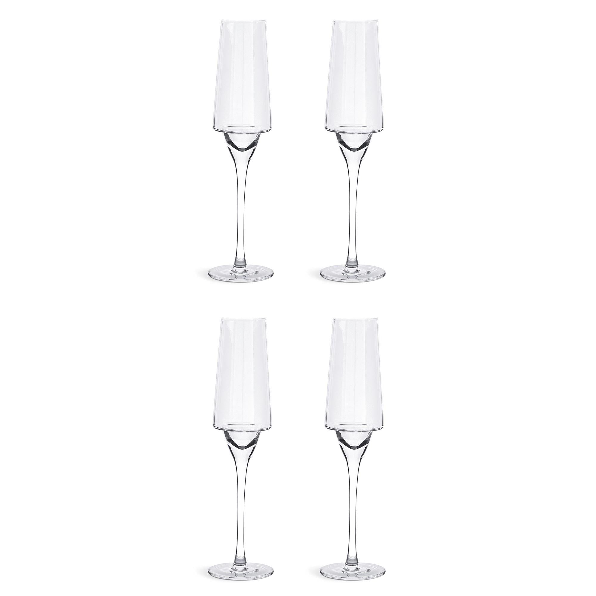 Habitat Sahara Clear Champagne Glass