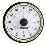Habitat Winter Bouquet Retro Brass Timer