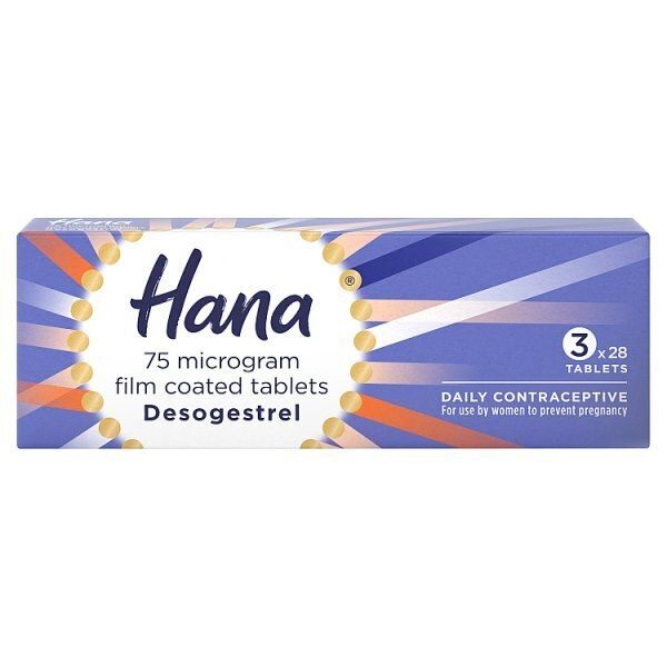Hana Daily Contraceptive 75&amp;micro;g x 84 3 month