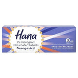 Hana Daily Contraceptive 75&amp;micro;g x 84 3 month