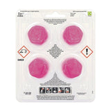 Harpic Hygienic &amp;amp; Fresh Floral Stickers Toilet Freshener   4 per pack
