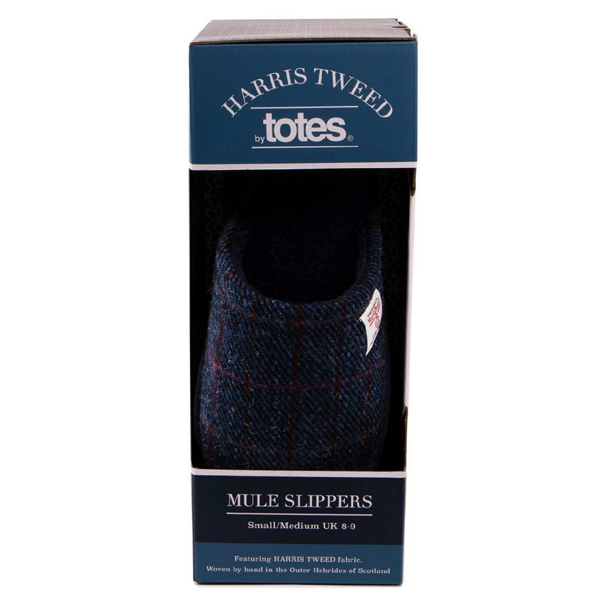 Harris Tweed by Totes Mule Slippers - M/L