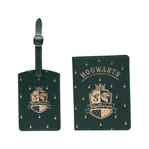 Harry Potter Alumni Passport Holder &amp;amp; Luggage Tag Slytherin