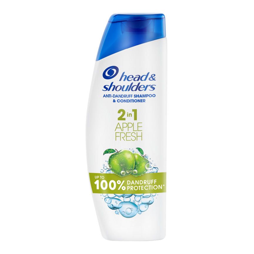 Head &amp;amp; Shoulders Apple Fresh 2in1 Anti Dandruff Shampoo, 330ml. Fresh Feeling, Apple Scent
