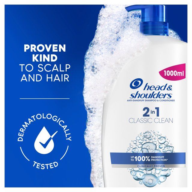 Head &amp;amp; Shoulders Shampoo &amp;amp; Conditioner 2in1 Classic   1000ml