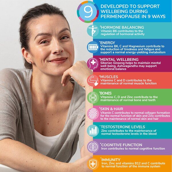 Health &amp;amp; Her Perimenopause Multi Nutrient Supplement