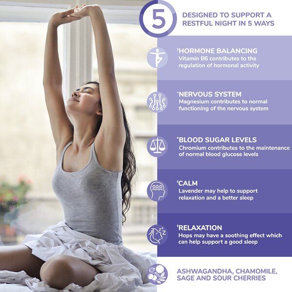 Health &amp;amp; Her Sleep+ Multi Nutrient Supplement