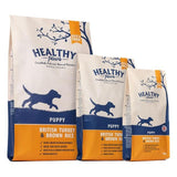 Healthy Paws British Turkey &amp;amp; Brown Rice Puppy Dog Food   12kg