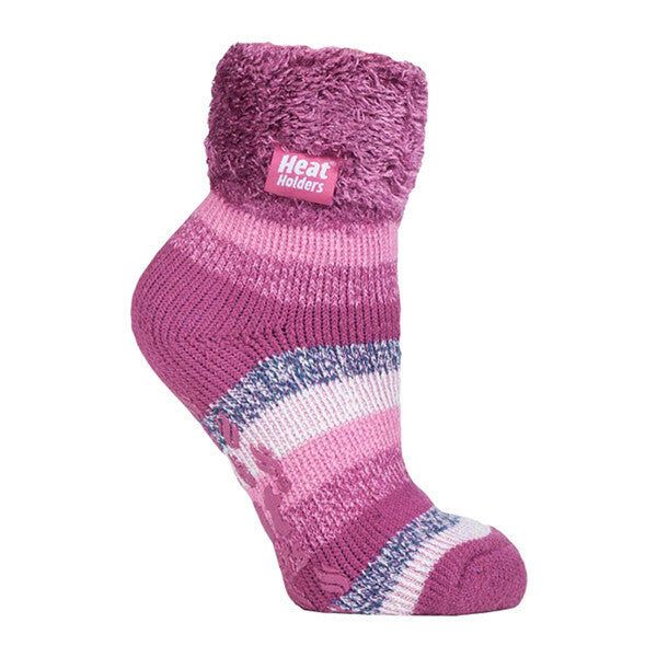 Heat Holders Ladies Non Slip Thermal Ankle Bed Socks 4-8 UK HHL07