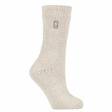 Heat Holders Ladies Thick Warm Thermal Socks 4-8 UK Oat (Vienna)