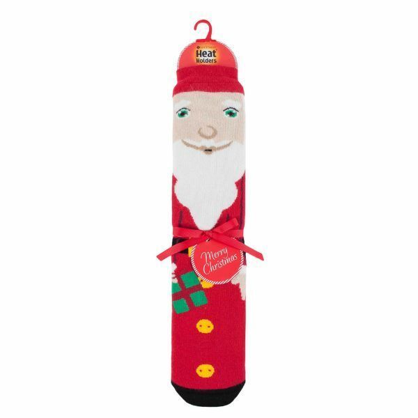 Heat Holders Ladies Xmas Non Slip Thermal Slipper Socks