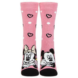 Heat Holders Lite Ladies Thermal Warm Disney Socks 4-8 UK Minnie Mouse