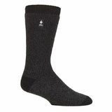 Heat Holders Mens Extra Thick Warm Thermal Socks 6-11 UK Charcoal / Mid Grey Heel &amp;amp; Toe (Berlin) / 1EA