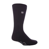 Heat Holders Mens Thermal Slipper Socks 6-11 UK Black / Grey / 1EA