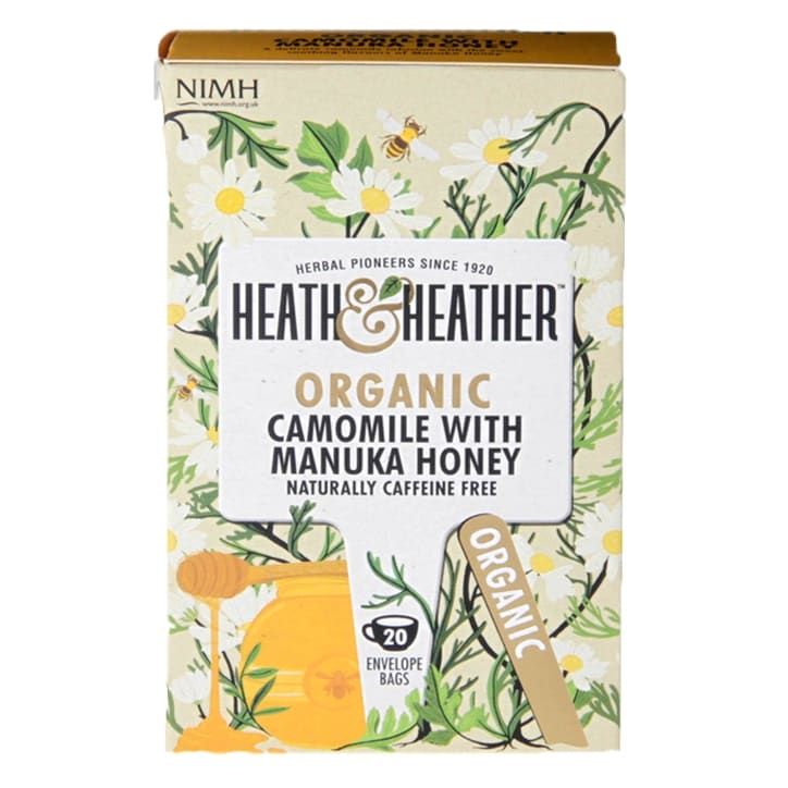 Heath &amp;amp; Heather Organic Camomile with Manuka Honey 20 Tea Bags
