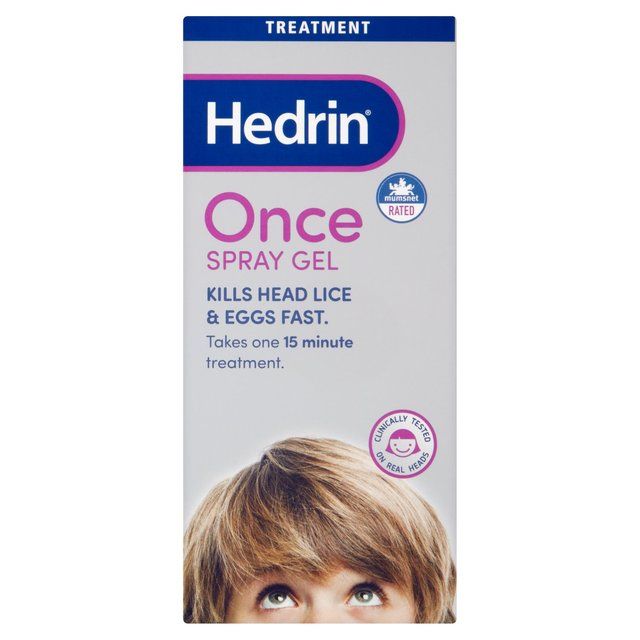 Hedrin Once Spray Gel   100ml