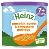 Heinz Pumpkin, Carrot &amp;amp; Sweetcorn Porridge Baby Food 7+ Months 200g